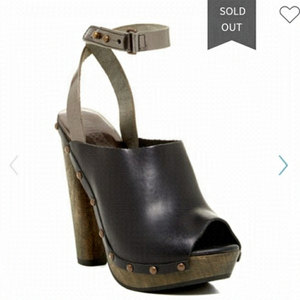 Diesel Moody Woody Yumu Peep Toe Mule platforms